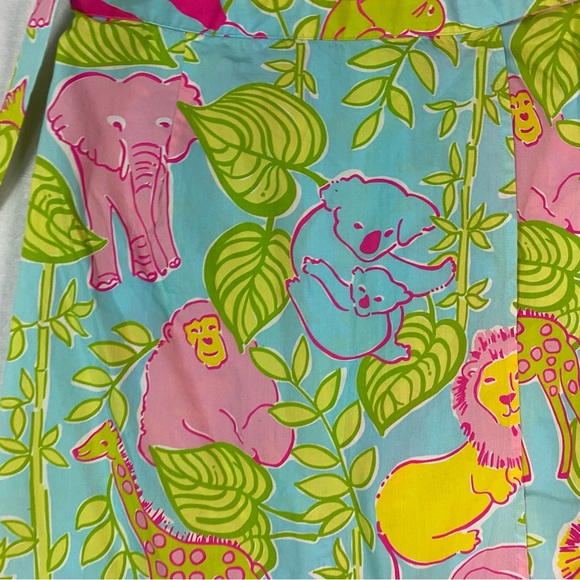Lilly Pulitzer Vintage Wild Animals Skirt Small - Picture 5 of 9